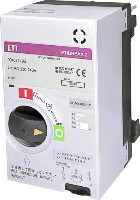Napęd silnikowy z autoresetem MO2 250 AC230‑240V RS 004671196 - obrazek 1