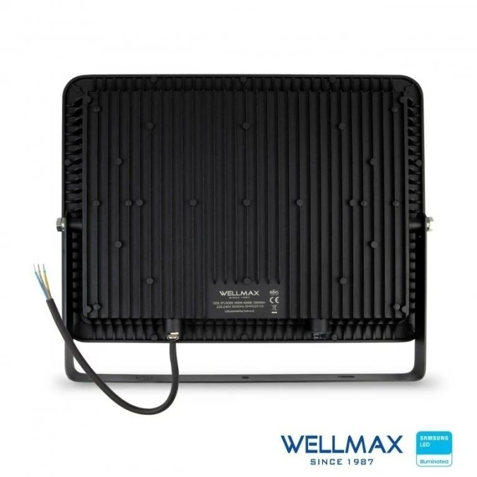 Naświetlacz LED 300W 100lm/W 30000lm IP65 Neutralna 4000K SAMSUNG / GOL1FLN300 - obrazek 2