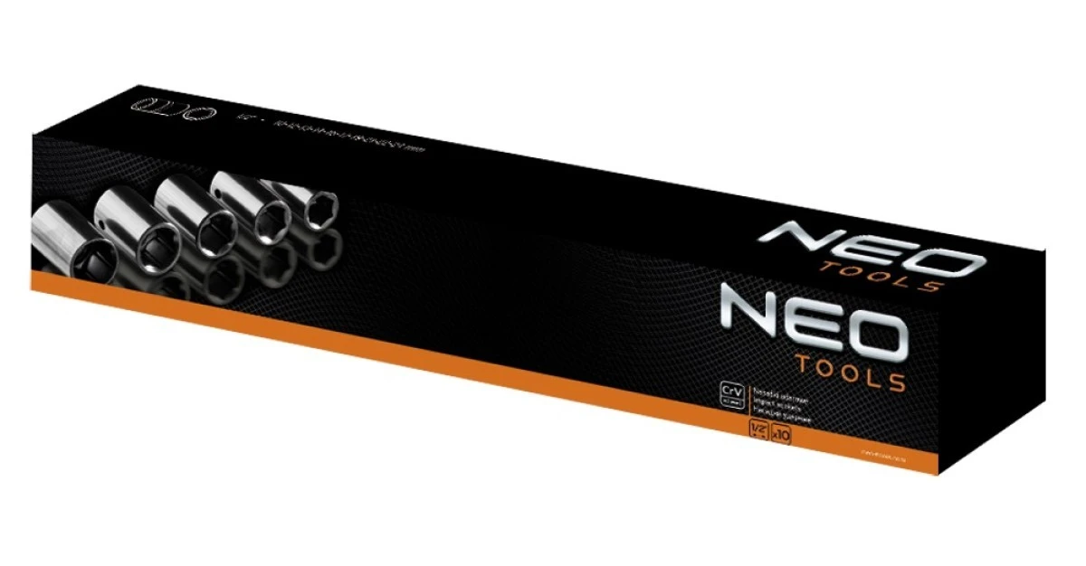 Nasadki udarowe 1/2cala 10‑24 mm zestaw 10 elementów 12‑101 - obrazek 2