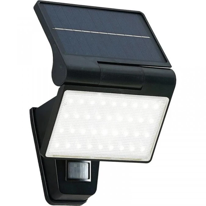 Naświetlacz Solarny Lampa Elewacyjna LED 6500K IP44 Czujnik Ruchu i Zmierzchu CORDY LUMILED - obrazek 1