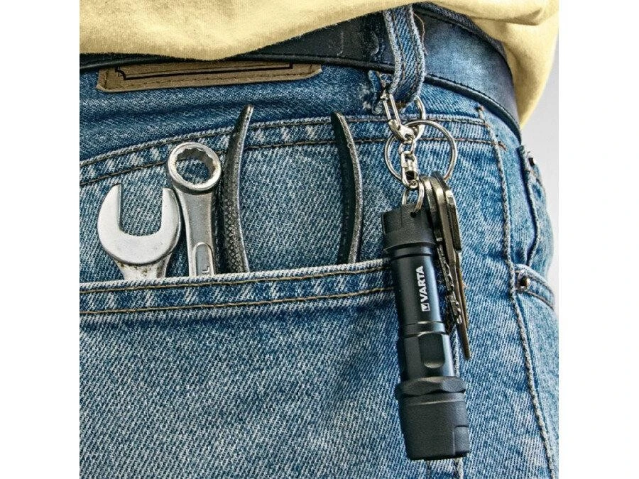 Niezniszczalna latarka diodowa (LED) Varta KEY CHAIN BRELOK 1AAA 16701 - obrazek 2
