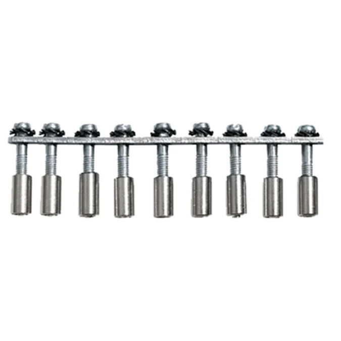 Mostek grzebieniowy MRK 16mm2 z wkrętami 9 polowy, T0‑2264‑1060159