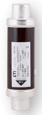 Wkładka topikowa z wybijakiem VVT-D3 7,2kV/50A 004222014