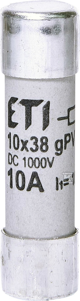 Wkładka topikowa cylindryczna PV CH10x38 gPV 10A/1000V DC UL 002625105 - obrazek 1