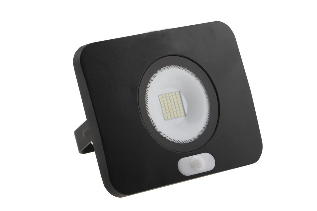 Naświetlacz LED LUMAX SURFI 50W 3600lm 6500K IP65 czarny czujnik ruchu projektor LFL451BS - obrazek 1