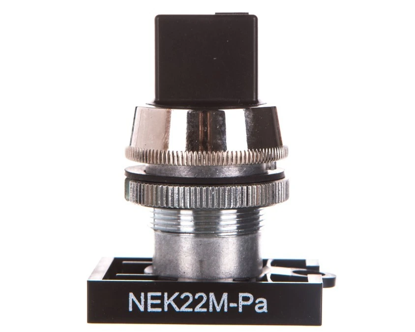 Napęd przycisku NEK22M‑Pa fi22 pokrętny czarny W0‑N‑NEK22M‑PA S - obrazek 1