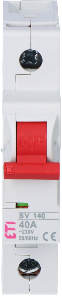 Rozłącznik izolacyjny 40A SV 140 002423123 - obrazek 2