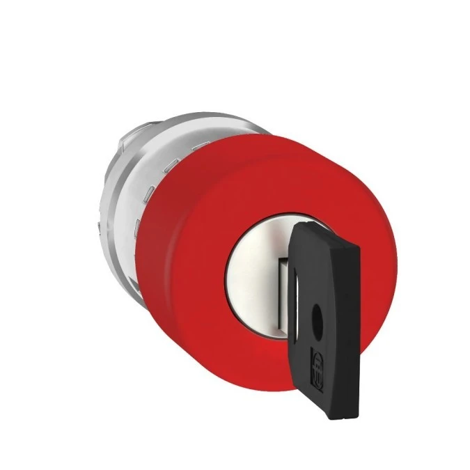 Napęd przycisku grzybk. fi22 zat. awar. czerw. 30 mm‑z dział. zap. i blok. ‑ odr. kl. ZB4BS934 - obrazek 1