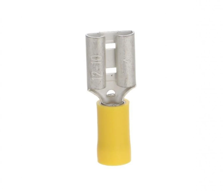 Nasuwka izolowana NI 9,5‑6/1,2 PCV żółta E10KN‑03010103701 /100szt./ - obrazek 1