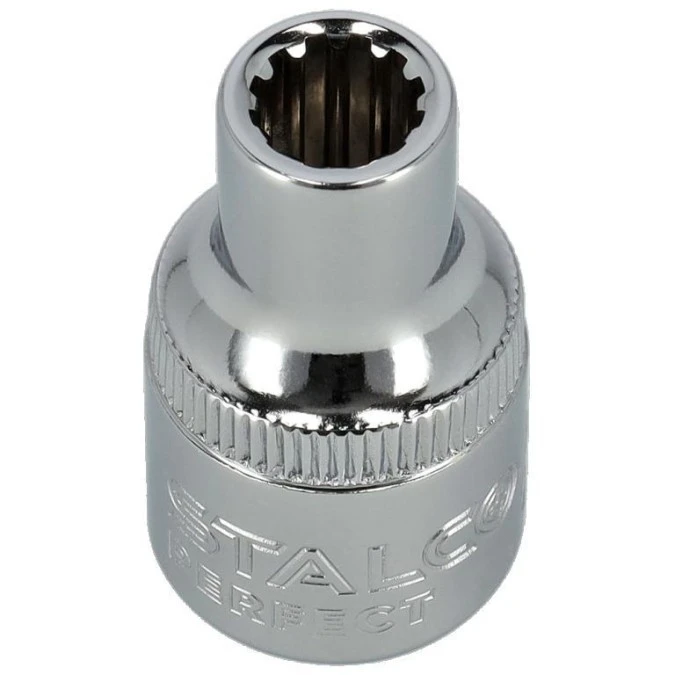 Nasadka Spline 1/2” 15mm CrV STALCO PERFECT S‑85443 - obrazek 1