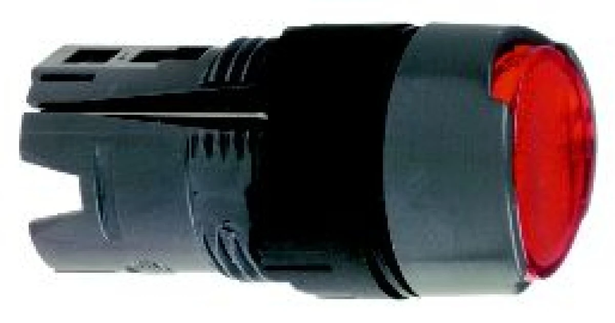 Napęd przycisku podśw., O 16, czerwony, kryta z sam. powr. 12...24V ZB6AW4 - obrazek 1