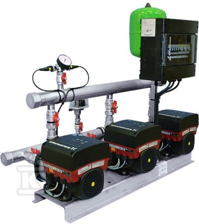 Zestawy hydroforowy Hydro Multi-E 3CME 10-3 U2 A-A-AA-A do tłoczenia i podnoszenia ciśnienia czystej wody 91048800 - obrazek 1
