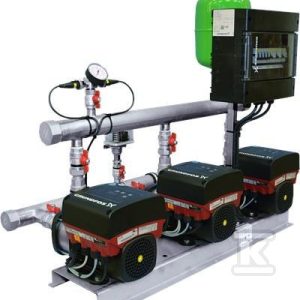 Zestawy hydroforowy Hydro Multi-E 3CME 10-4 U2 A-A-AA-A do tłoczenia i podnoszenia ciśnienia czystej wody 91048802 Zestawy hydroforowy Hydro Multi-E 3CME 10-4 U2 A-A-AA-A do tłoczenia i podnoszenia ciśnienia czystej wody 91048802
