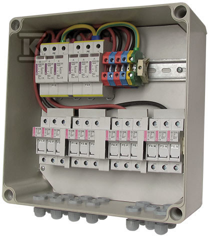 Rozdzielnica PV 1000V - 2 wyjścia SBPV 1000/5XIN/F/C/NS/2XOUT 001110030 - obrazek 1