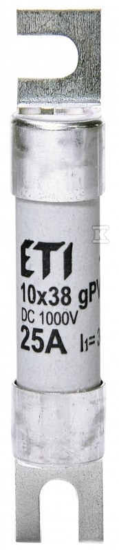 Wkładka topikowa cylindryczna PV SU CH10X38SU GPV 25A 1000V DC 002625140 - obrazek 1