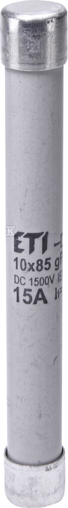 Wkładka topikowa cylindryczna PV CH10X85 GPV 15A/1500V DC 002625285 - obrazek 1