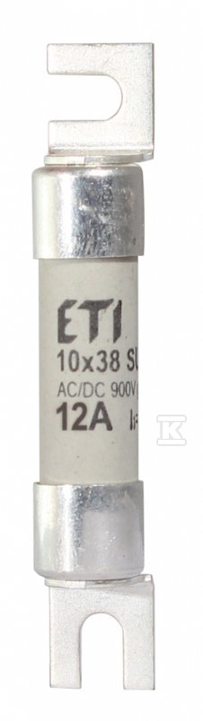 Wkładka topikowa cylindryczna PV gR 900V SU CH10X38SU GR 12A/900V AC/DC 002625315 - obrazek 1