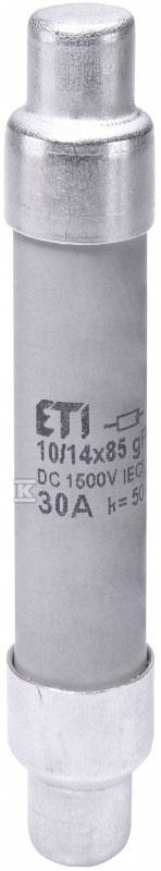 Wkładka topikowa cylindryczna PV CH10/14X85 GPV 30A/1500V 002626236 - obrazek 1