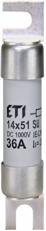 Wkładka topikowa cylindryczna PV SU CH14X51SU GPV 25A/1000V DC 002637309 - obrazek 1