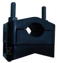 Uchwyt U2 na słup wirowany- na taśmę U203T 002912312 - obrazek 1