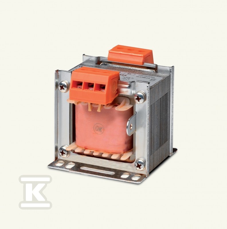 Transformator 1-fazowy bezpieczeństwa TR 1F 24-0-24V 800VA 003801042 - obrazek 1
