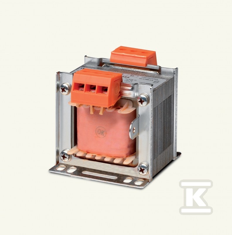 Transformator 1-fazowy bezpieczeństwa TR 1F 24-0-24V 160VA 003801145 - obrazek 1