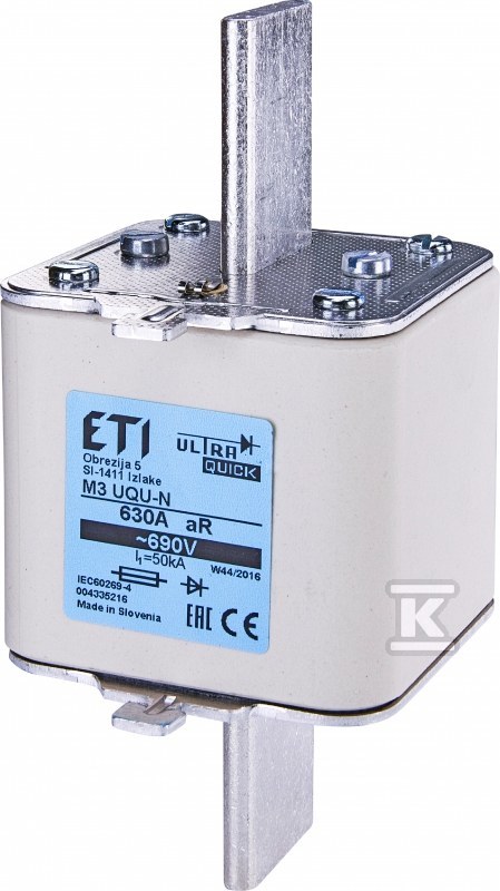 Wkładka bezpiecznikowa - NH3 UQ aR 280A/690V - ultraszybka 004335208 - obrazek 1