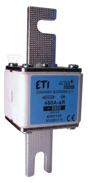 Wkładka bezpiecznikowa - NHS2/110/M UQ01 aR 450A/690V - ultraszybka / zaciski śrubowe S 004394725 - obrazek 1