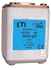 Wkładka bezpiecznikowa - NHG2 UQ2 gR 315A/500V - ultraszybka 004714521 - obrazek 1