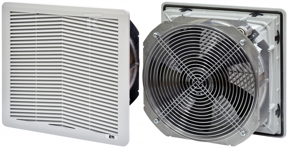 Wentylator filtrujący 900m3/h, 230V AC, 325×325, IP51 EF-325-900-230V 001344018