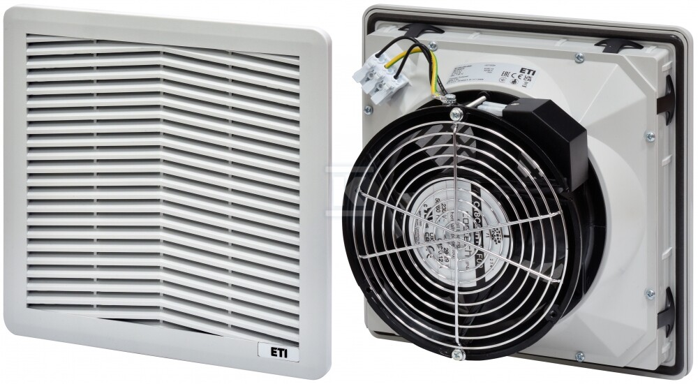 Wentylator filtrujący 230m3/h, 230V AC, 250x250, IP54 EF-250-230-230V 001344014 - obrazek 1