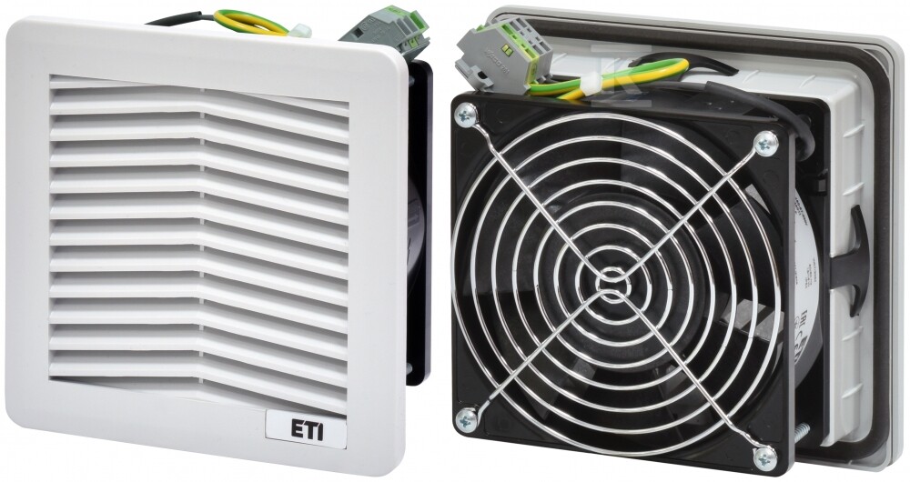 Wentylator filtrujący 67m3/h, 230V AC, 150x150, IP54 EF-150-67-230V 001344011 - obrazek 1
