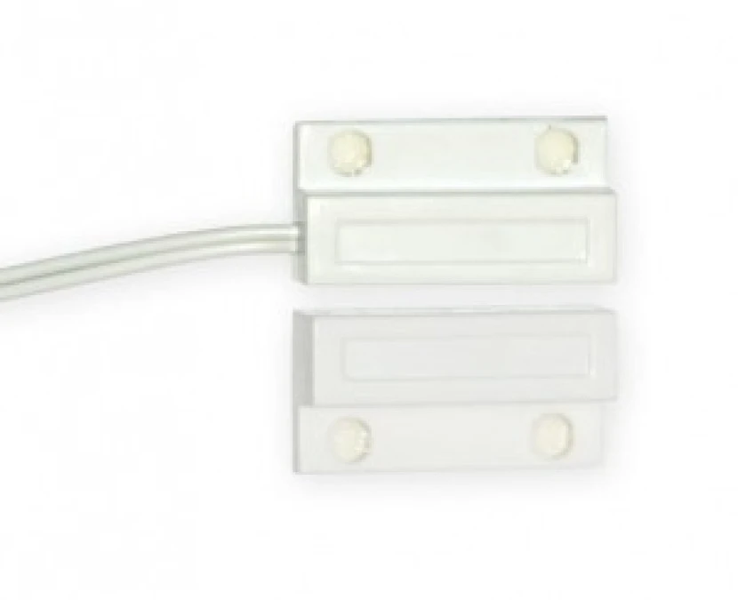 Nawierzchniowy, 25mm, nc, białyW, brązowyB, plastikowy MV‑P12 W biały