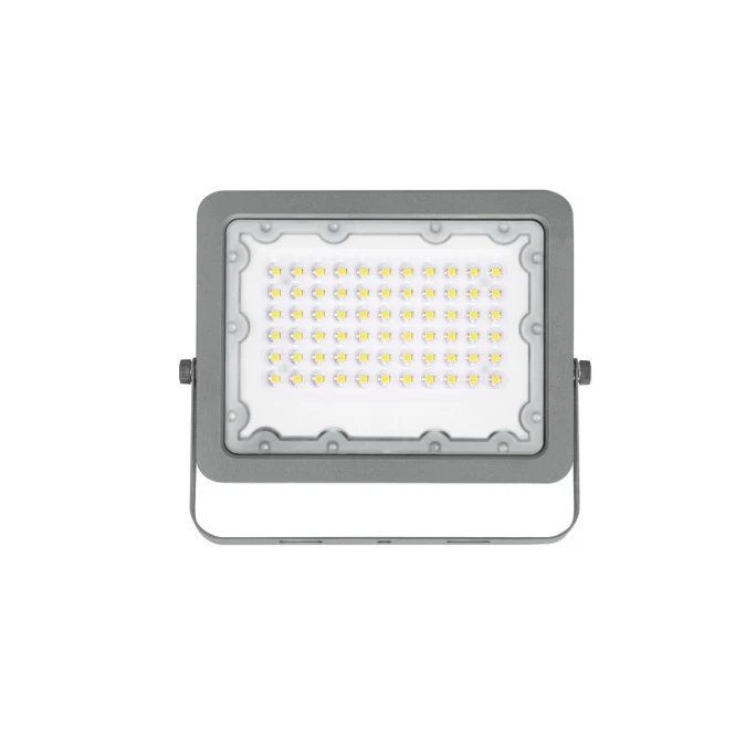 Naświetlacz led 50W 5000LM AC220‑240V IP65 kąt świecenia 90 stopni zimna biała 6500K szary EC79913 - obrazek 1