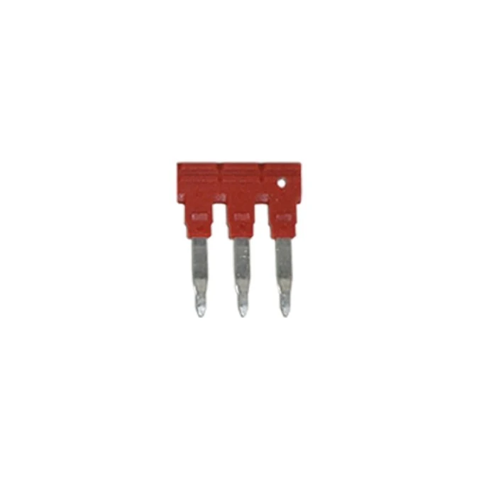 Mostek grzebieniowy OPK 6mm2 czerwony 3 polowy, T0‑1946‑1060127 - obrazek 1
