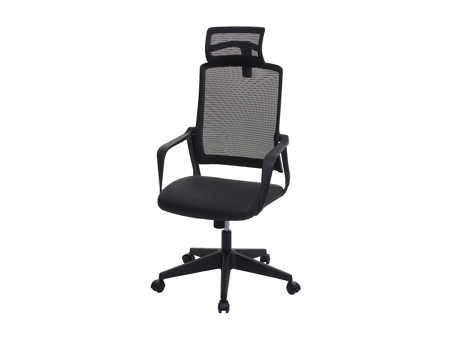 Krzesło biurowe MCW-J52, czarny 2026475 - obrazek 1