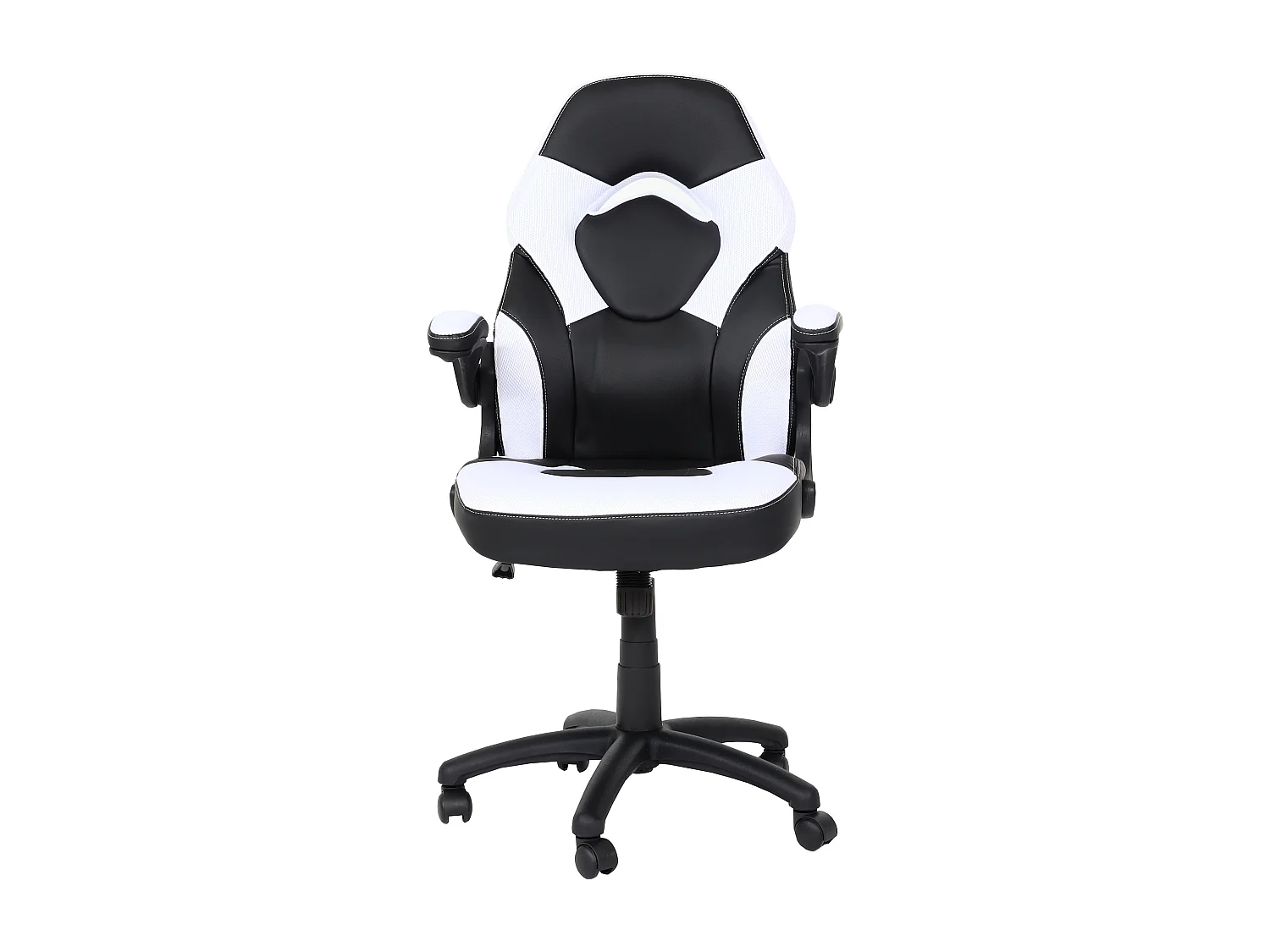 Krzesło biurowe MCW-K13, czarno-biały 2026965