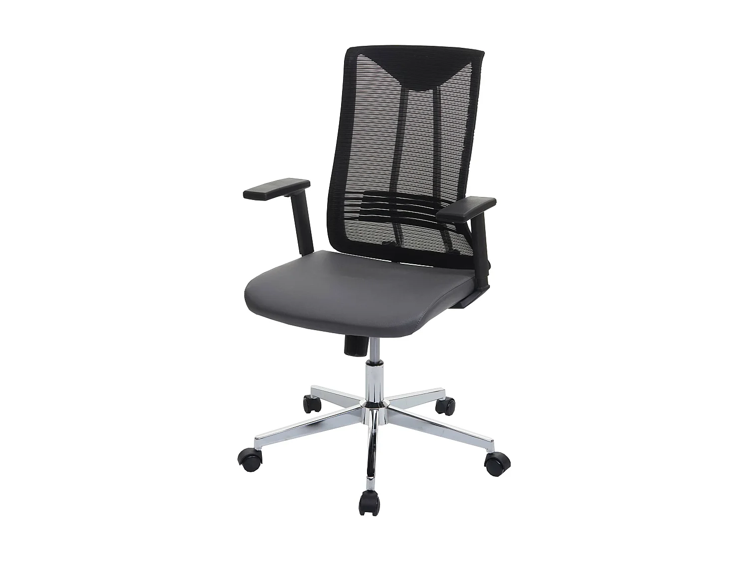 Krzesło biurowe MCW-J53, szary 2045057 - obrazek 1