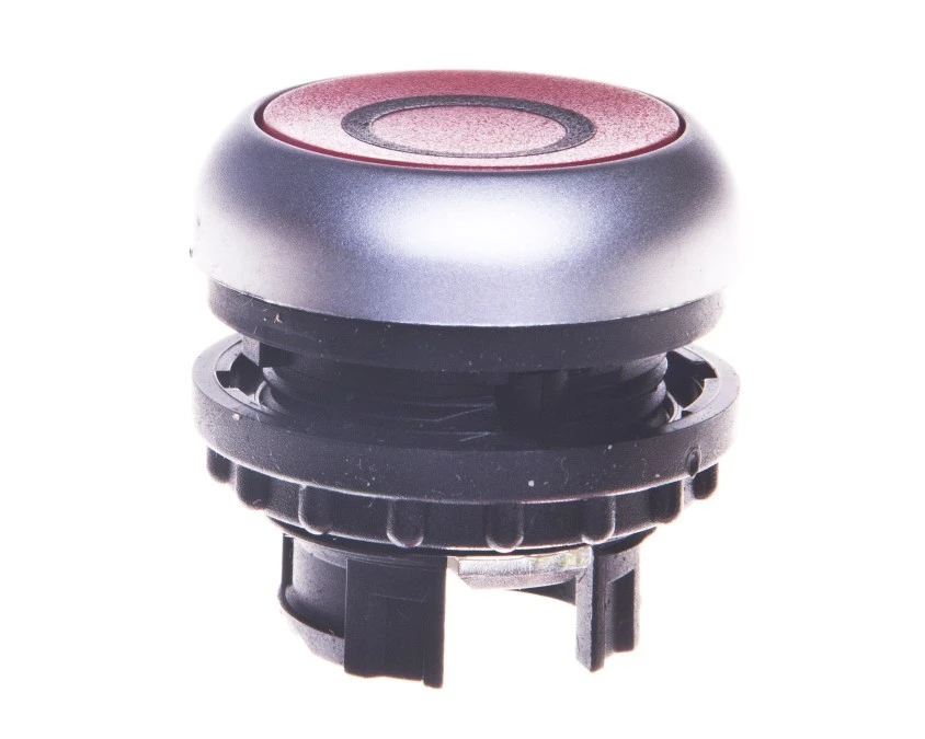 Napęd przycisku czerwony /O/ z podświetleniem bez samopowrotu M22‑DRL‑R‑X0 216957 - obrazek 1