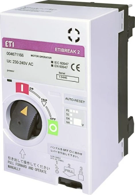 Napęd silnikowy z autoresetem MO2 125 AC230‑240V RS 004671166 - obrazek 1