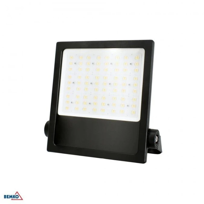naświetlacz led TESSA 150W 3000/4000/5000K 22500LM IP66 90X90 RAL9017 C66‑LFT‑150BL‑CCT‑9090 - obrazek 1