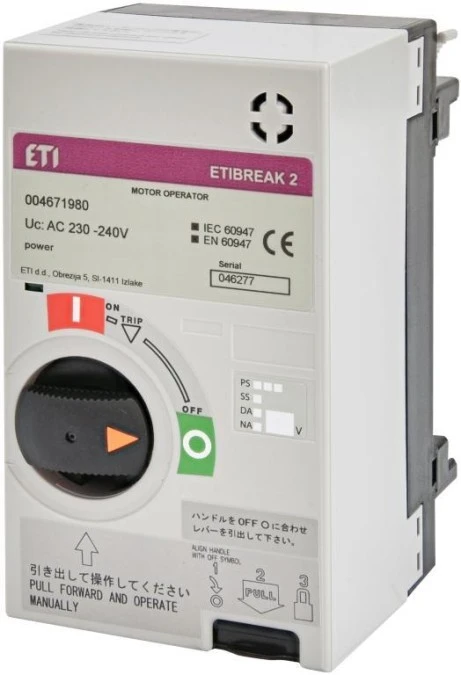 Napęd silnikowy AC 230‑240V MO2S250 004671980