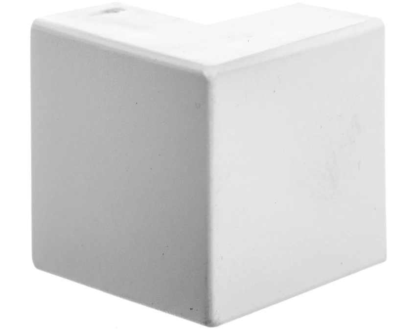 Narożnik do kanałów kablowych zewnętrzny AE 22x10 biały /2szt/ ECAE2210B - obrazek 1