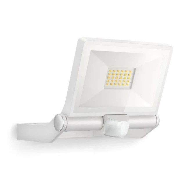 Naświetlacz z czujnikiem Steinel XLED ONE S LED PIR 18,6W 3000K 2050lm IP44 IK03 230V biały / aluminium ST065256 - obrazek 1