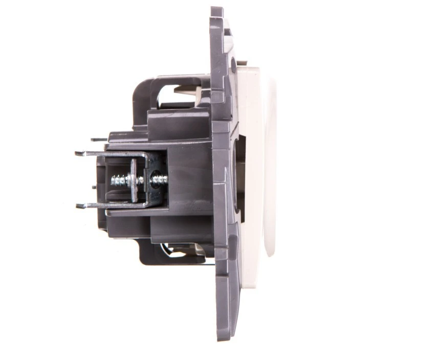 NILOE Gniazdo pojedyncze SCHUKO 2P+Z 16 A 250 V z przesłonami kremowe 764629 - obrazek 3