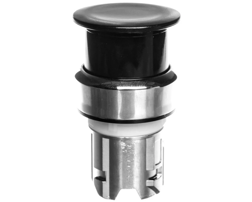 Napęd przycisku grzybkowego 22mm czarny 30mm z samopowrotem metalowy IP69k SIRIUS ACT 3SU1050‑1AD10‑0AA0 - obrazek 2