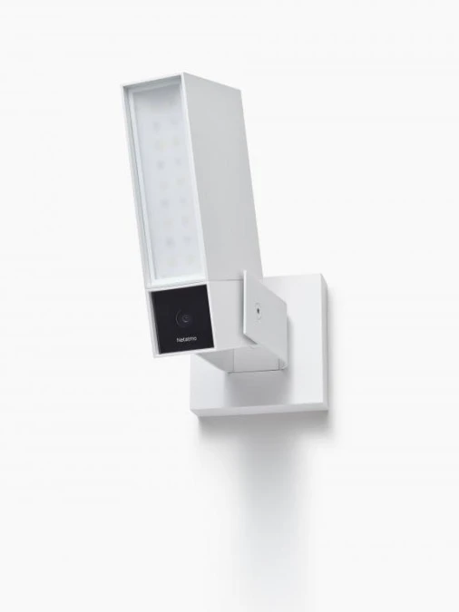 Netatmo PRO kamera zewnętrzna z syreną systemu alarmowego Smart biała NOC‑S‑W‑PRO