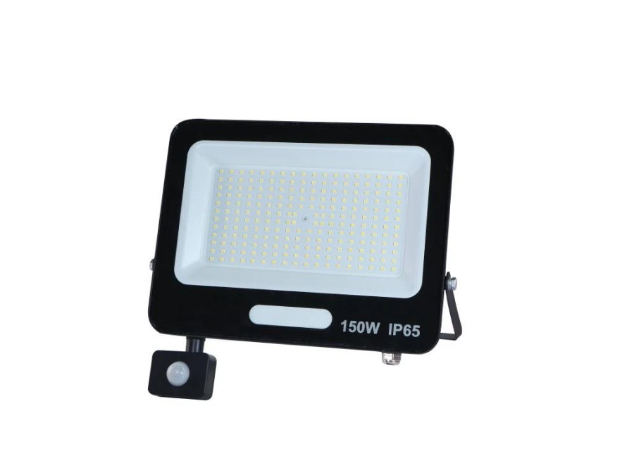 Naświetlacz projektor LED 150W 15000lm 6000K IP65 PIR czujnik ruchu 120D - obrazek 2