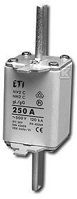 Wkładka topikowa przemysłowa zwłoczna NH2/WT-2C gG 63A/500V 004114224 - obrazek 1