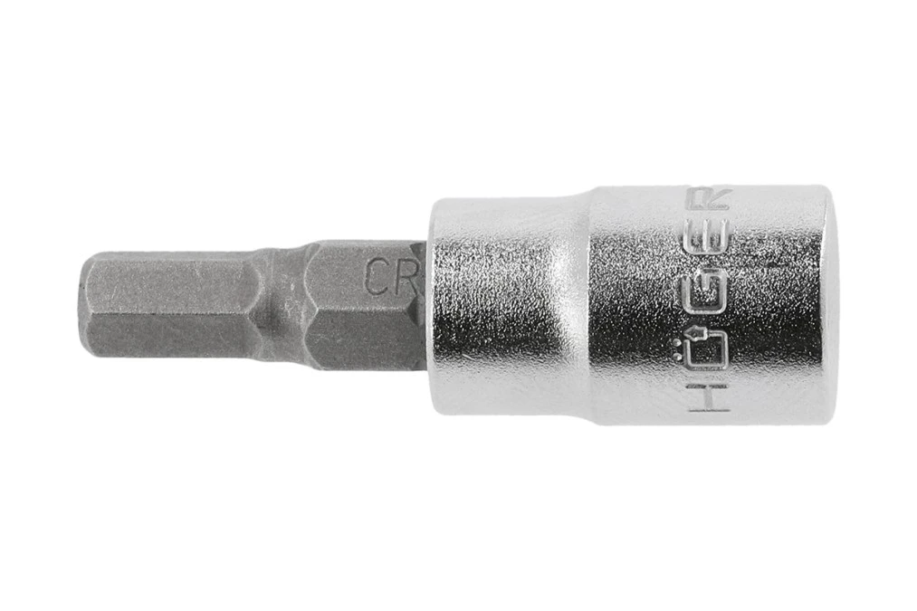 Nasadka z końcówka wkrętakową Hex 3 mm, 1/4 - obrazek 1
